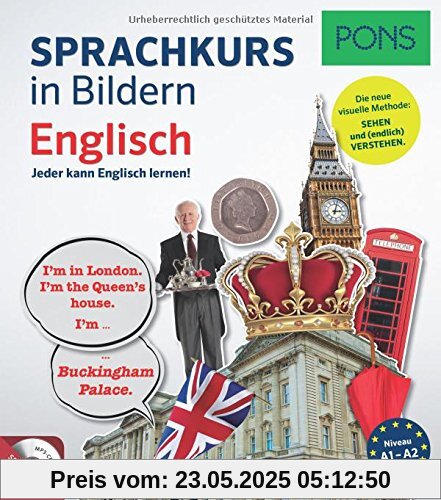 PONS Sprachkurs in Bildern Englisch - Jeder kann Englisch lernen - mit dem visuellen PONS-Prinzip!