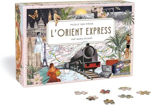 Puzzle L'orient express: 1000 pièces von HACHETTE PRAT