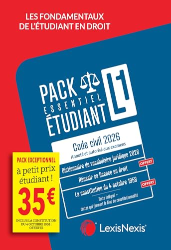 Pack étudiant essentiel L1 2026: Pack essentiel von LEXISNEXIS