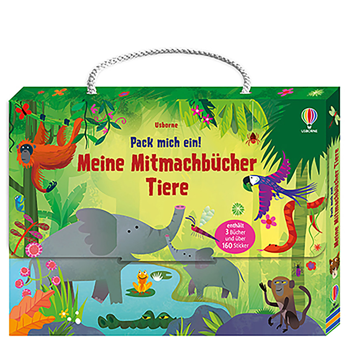 Pack mich ein! – Meine Mitmachbücher »Tiere« Pack mich ein! – Meine Mitmachbücher »Tiere« von Usborne Verlag GmbH