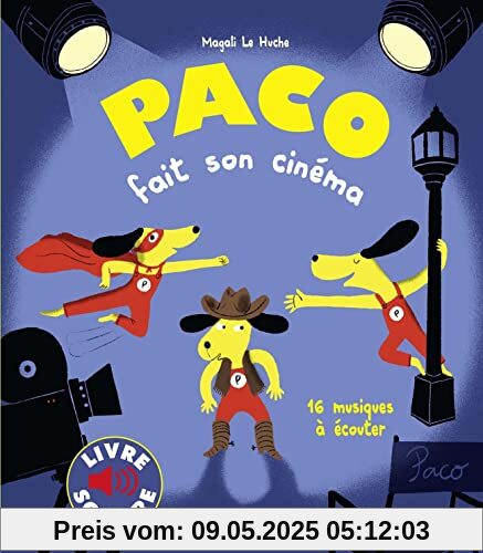 Paco fait son cinéma: 16 musiques à écouter
