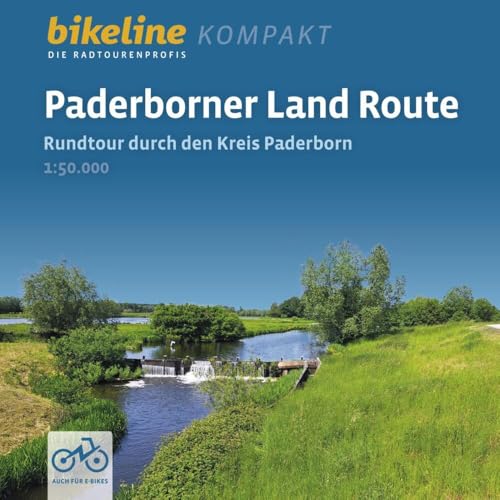 Paderborner Land Route: Rundtour durch den Kreis Paderborn, 1:50.000, 248 km, GPS-Tracks Download, Live-Update (bikeline Radtourenbuch kompakt) von Esterbauer GmbH