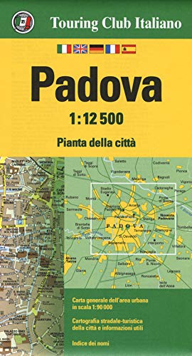 Padova 1:12.500 (Pianta della città) von Touring