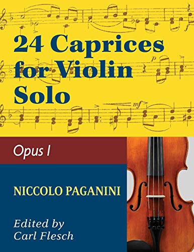 Paganini: 24 Caprices, Op. 1 - Violin solo von Allegro Editions