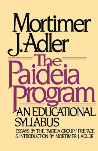 Paideia Program: An Educational Syllabus von Touchstone