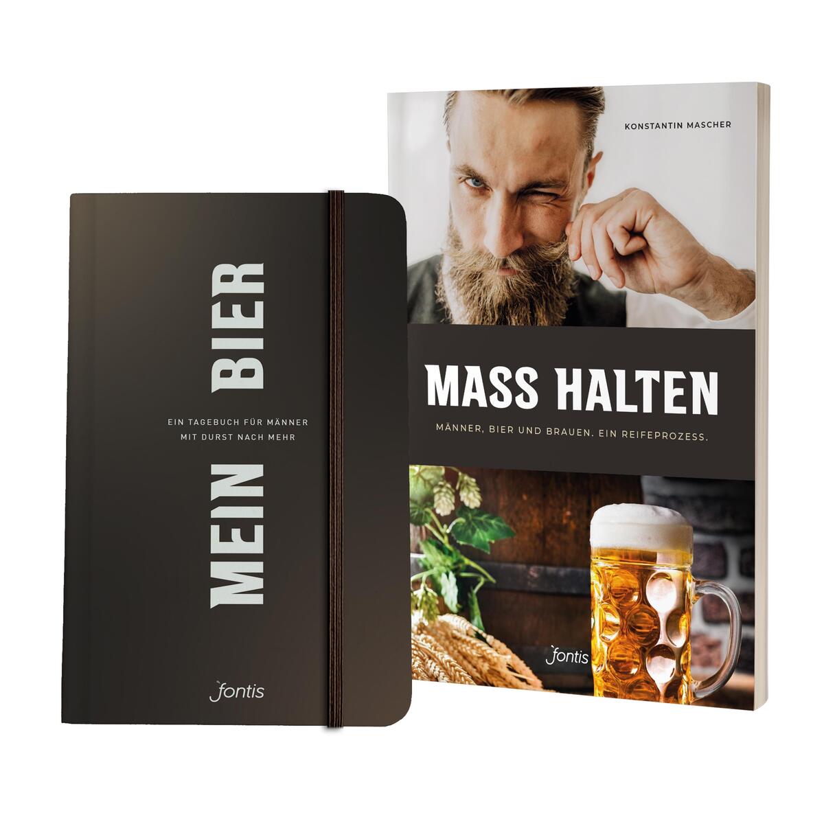 Paket: Sachbuch "MASS HALTEN" plus Tagebuch "MEIN BIER". 2 Bände Paket: Sachbuch "MASS HALTEN" plus Tagebuch "MEIN BIER". 2 Bände von fontis