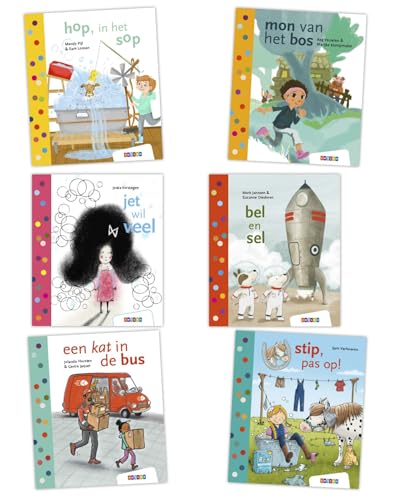 Pakket Leren lezen AVI M3 2 (6 titels) von Uitgeverij Zwijsen