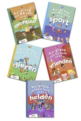 Pakket Mijn grote AVI boeken (5 titels) von Uitgeverij Zwijsen