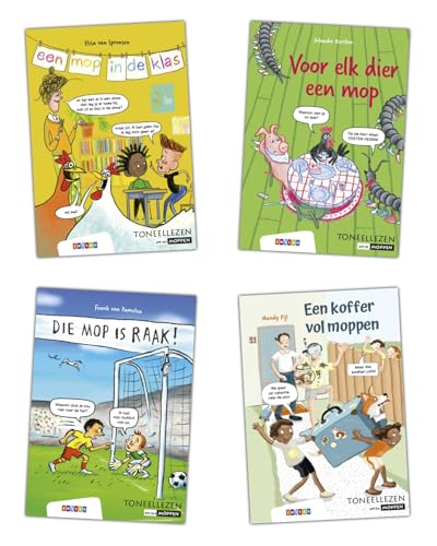 Pakket Toneellezen Moppen (4 titels) von Uitgeverij Zwijsen