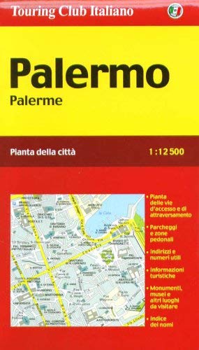 Palermo: Ortsnamenverzeichnis (Piante di città) von Touring Club Italiano