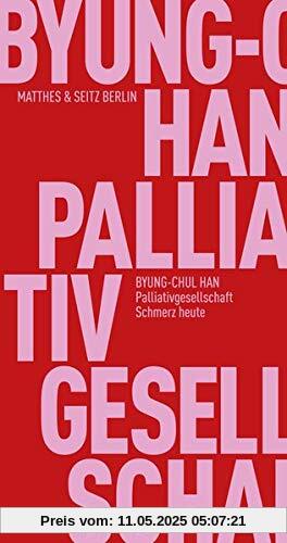 Palliativgesellschaft: Schmerz heute (Fröhliche Wissenschaft)