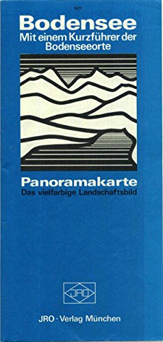 Panoramakarte Bodensee, Planokarte von Tabacco editrice