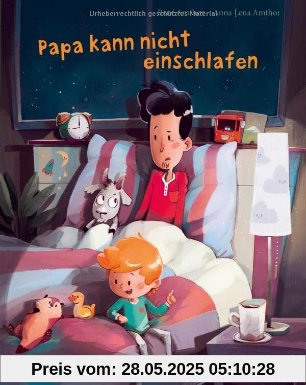 Papa kann nicht einschlafen