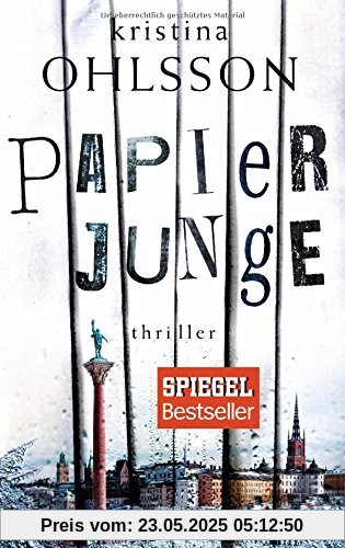 Papierjunge: Thriller (Fredrika Bergmann, Band 5)