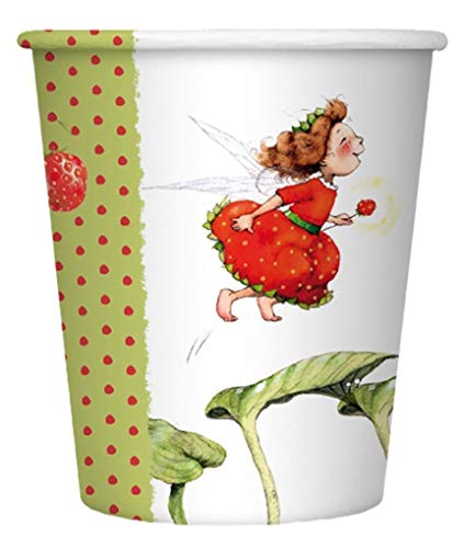 Erdbeerinchen Erdbeerfee. Pappbecher (8 Stück) Erdbeerinchen Erdbeerfee. Pappbecher (8 Stück) von Arena