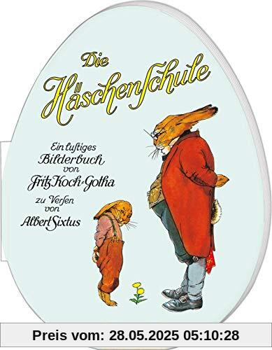 Pappbilderbuch in Ei-Form: | Der Bilderbuchklassiker für Kinder ab 3 Jahre (Die Häschenschule)