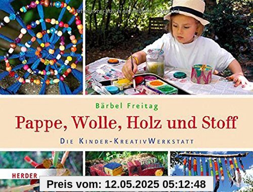 Pappe, Wolle, Holz und Stoff: Die Kinder-KreativWerkstatt