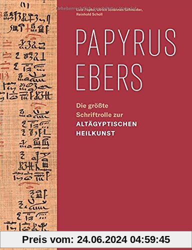 Papyrus Ebers: Die größte Schriftrolle zur altägyptischen Heilkunst. Die erste moderne Übersetzung seit 130 Jahren.