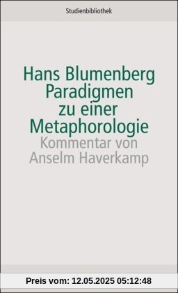 Paradigmen zu einer Metaphorologie (suhrkamp studienbibliothek)