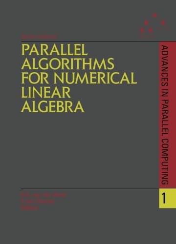 Parallel Algorithms for Numerical Linear Algebra von North Holland