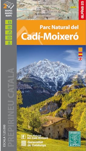 Parc Natural del Cadi -Moixero: 2 Maps von Alpina Editorial