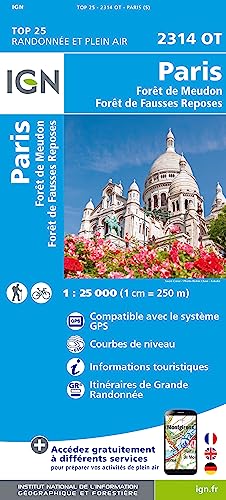 2314OT Paris.Forêts de Meudon et de Fausses Reposes (TOP 25)