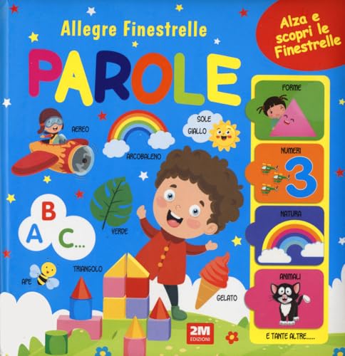 Parole. Allegre finestrelle. Ediz. a colori von 2M