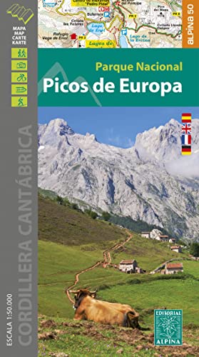 Parque Nacional Picos de Europa 1:50000 von Alpina Editorial