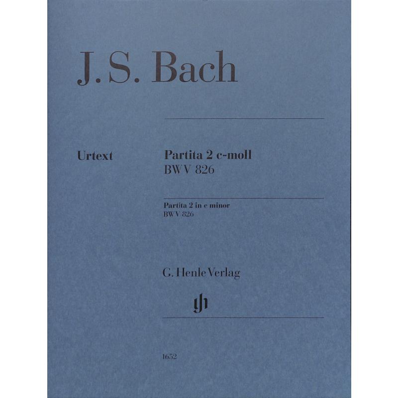 Partita 2 c-moll BWV 826 Partita 2 c-moll BWV 826