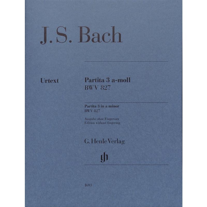 Partita 3 a-moll BWV 827