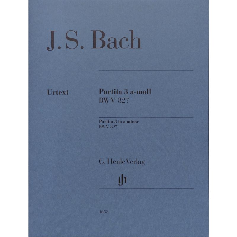 Partita 3 a-moll BWV 827