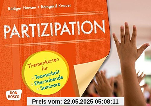 Partizipation: Themenkarten für Teamarbeit, Elternabende und Seminare (Motive für die Bildkartenbühne)