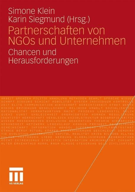 Partnerschaften von NGOs und Unternehmen Partnerschaften von NGOs und Unternehmen