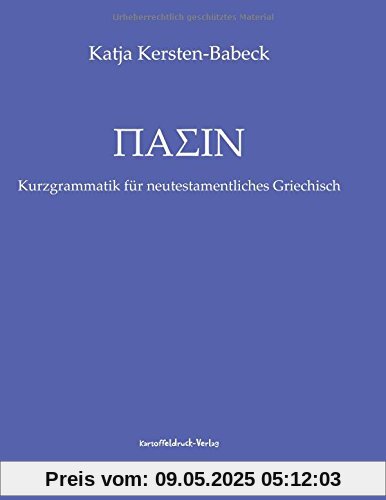 Pasin: Kurzgrammatik für neutestamentliches Griechisch