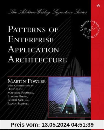 Patterns of Enterprise Application Architecture
