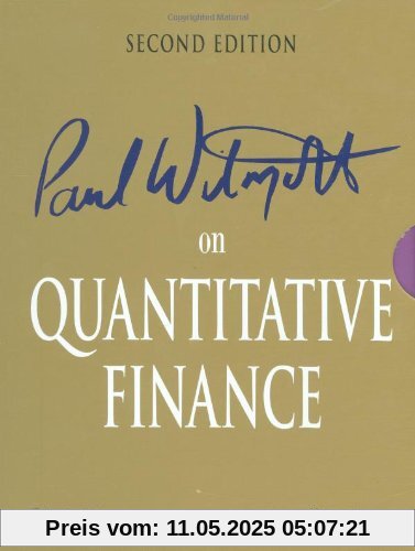 Paul Wilmott on Quantitative Finance: 3 Volume Set