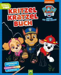 PAW Patrol Kritzel-Kratzel-Buch für Kinder ab 5 Jahren von Schwager & Steinlein