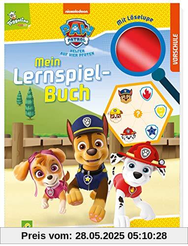 Paw Patrol Mein Lernspielbuch mit Löselupe