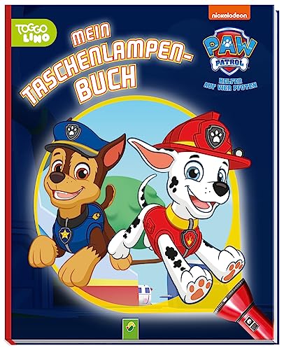 PAW Patrol Mein Taschenlampenbuch: Mit Folienseiten und wiederverstaubarer Taschenlampe. Für Kinder ab 4 Jahren