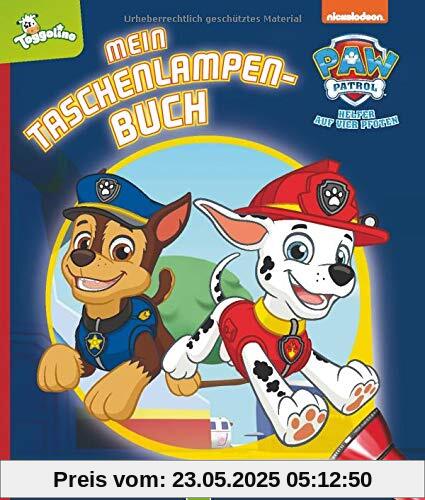 Paw Patrol - Mein Taschenlampenbuch: Mit Folienseiten und wiederverstaubarere Taschenlampe