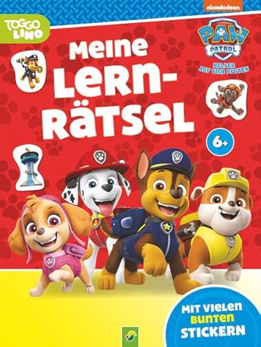 Paw Patrol Meine Lernrätsel: Mit vielen bunten Stickern | Ab 6 Jahren