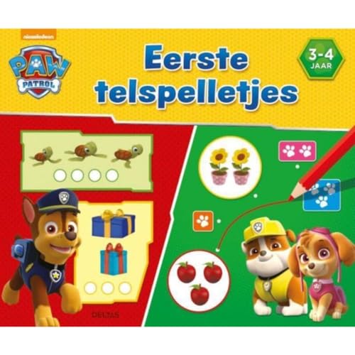 Paw Patrol eerste telspelletjes (3-4 j.): 3 - 4 jaar von ZNU