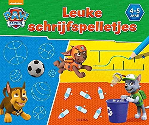 Paw Patrol leuke schrijfspelletjes (4-5 j.): 4 - 5 jaar von ZNU