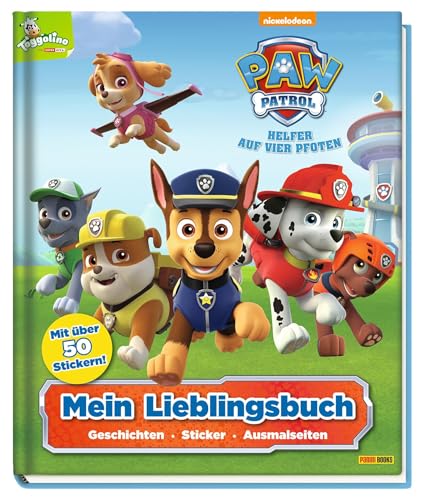 PAW Patrol: Mein Lieblingsbuch: Geschichten, Sticker, Ausmalseiten