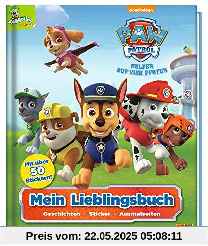 Paw Patrol: Mein Lieblingsbuch: Geschichten, Sticker, Ausmalseiten