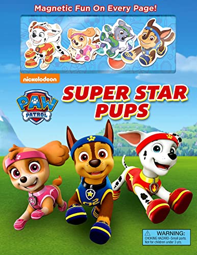 Nickelodeon PAW Patrol: Super Star Pups (Magnetic Hardcover) von Studio Fun International