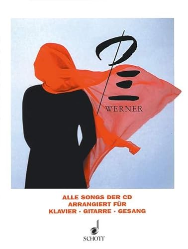 Pe Werner: Alle Songs der CD. Klavier, Gitarre und Gesang. Songbook.