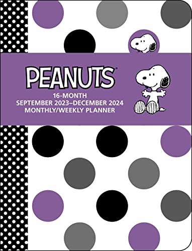 Peanuts 16-Month 2023-2024 Monthly/Weekly Planner Calendar: Original Andrews McMeel-Tischkalender [Kalendar] (Agenda-Ringbuch) von Andrews McMeel Publishing