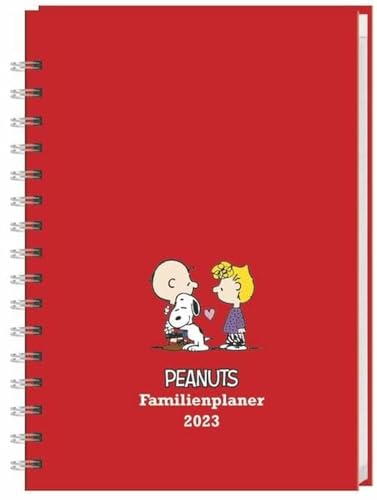 Peanuts Familienplaner Buch A5 2023. Familienkalender mit 5 Spalten. Liebevoll illustrierter Buch-Kalender mit Einstecktasche und Schulferien. Terminplaner mit 160 Seiten. Peanuts Familienplaner Buch A5 2023. Familienkalender mit 5 Spalten. Liebevoll illustrierter Buch-Kalender mit Einstecktasche und Schulferien. Terminplaner mit 160 Seiten.