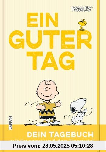 Peanuts Geschenkbuch: Ein guter Tag: Dein Tagebuch mit Snoopy und den Peanuts! | Achtsamkeitstagebuch mit Charlie Brown und seinen Freunden für Erwachsene | Mit Lesebändchen und Gummiband Peanuts Geschenkbuch: Ein guter Tag: Dein Tagebuch mit Snoopy und den Peanuts! | Achtsamkeitstagebuch mit Charlie Brown und seinen Freunden für Erwachsene | Mit Lesebändchen und Gummiband